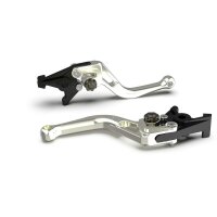 LSL Clutch lever BOW L08, short, silver/anthracite