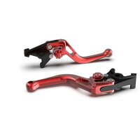 LSL Clutch lever BOW L12, short, red/red