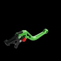 LSL Brake lever BOW R12, short, green/red