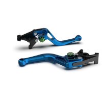 LSL Brake lever BOW R18R, short, blue/green