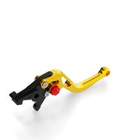 LSL Brake lever BOW for Brembo 15/17/19 RCS, R37R, short, gold/red