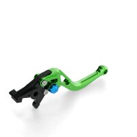 LSL brake lever BOW for Brembo 15/17/19 RCS, R37R, short, green/blue