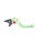 LSL Brake lever BOW for Brembo 15/17/19 RCS, R37R, short, green/red