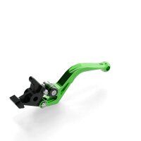 LSL Brake lever BOW for Brembo 15/17/19 RCS, R37R, short, green/silver