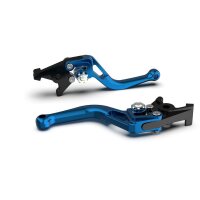 LSL Brake lever BOW short R74R, blue/silver