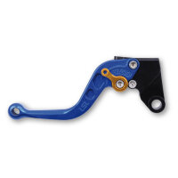 LSL Clutch lever Classic L02R, blue/gold, short