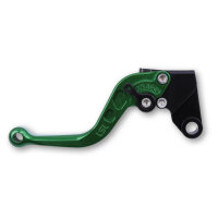 LSL Clutch lever L77R, short, green / black