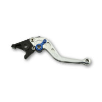 LSL Brake lever Classic R18R, silver/blue, short