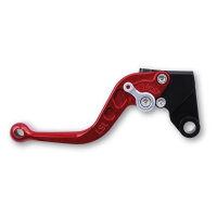 LSL Brake lever Classic R34R, red/silver, short