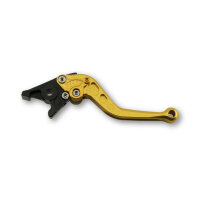 LSL Brake lever R71, short, gold / gold