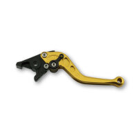 LSL Brake lever R71, short, gold / black