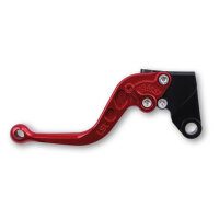 LSL Brake lever R75, short, red / red