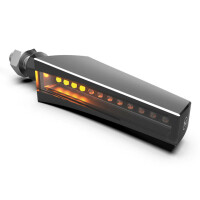 HIGHSIDER LED sequence indicator STS 1, black 2C housing, tinted glass.