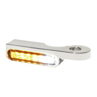 HeinzBikes LED Fittings Direction indicator position light combination SOFTAIL Models -14, silver