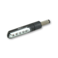 KOSO LED sequence indicator ELECTRO, black, tinted glass