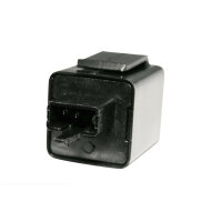 Uni-Parts Flasher relay, electronic 12 V, narrow 3-way plug with 2 pins