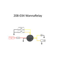 WANNABE Wanna relay 6-14 V