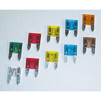 Uni-Parts Mini fuse, 10 A, pack of 10