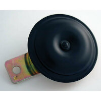 SHIN YO horn, italian art, black, 12 V, 80 mm, E-mark