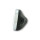 SHIN YO LTD headlight, 7-inch, H4 insert with embossed glass, glossy black