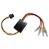 HIGHSIDER Replacement electronics box 1 for rear light, brake light, turn signal BLAZE, plug black