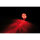 SHIN YO LED-Rücklicht BATES STYLE, schwarzes Gehäuse m. Chromrahmen, rotes Glas