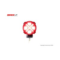 KOSO LED tail light GT-02S, with holder, clear glass