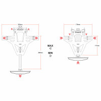 HIGHSIDER AKRON-RS PRO für KTM 1290 SuperDuke R 20-, inkl. Kennzeichenbeleuchtung