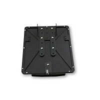 HIGHSIDER CNC license plate mounting plate, black anodized