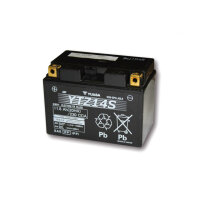 YUASA Battery YTZ 14 S maintenance-free (AGM) filled, 11,2Ah