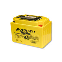 MOTOBATT Battery MBTX9U, 4-pole