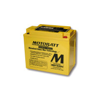 MOTOBATT Battery MBTX20U, 4-pin