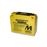 MOTOBATT Battery MBTX24U, 4-pole