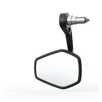 HIGHSIDER ESAGANO-RS EVO handlebar end mirror, black, for...
