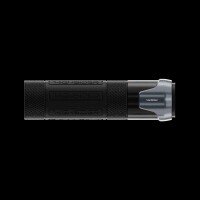 HIGHSIDER AKRON handlebar grip rubber, 7/8 inch (22.2 mm), 132 mm, titanium