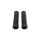 SHIN YO Handlebar grip rubber, 7/8 inch (22.2 mm), 130 mm, black satin finish