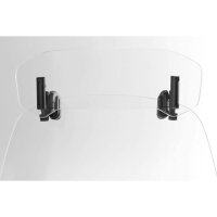 MRA Vario spoiler attachment VSA-TYP A 30/19 cm, clear, incl. clamp