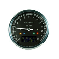 motogadget Chronoclassic Rev counter DarkEdition -14.000 rpm