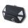 HEPCO & BECKER Einzeltasche, 22 ltr. mit grauem Reißverschluß Seitentasche Royster