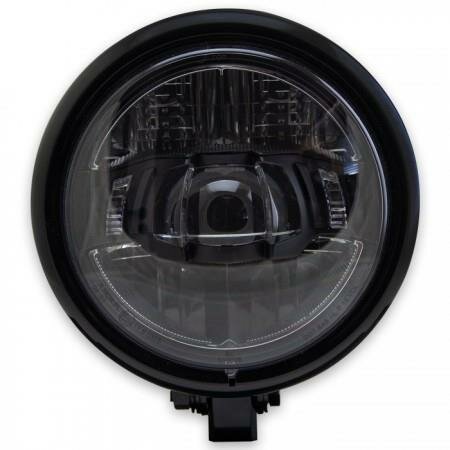 LED-Scheinwerfer "AREA" 5-3/4" | schwarz glanz