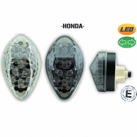 LED-Verkleidungsblinker "Honda" | getönt | Paar