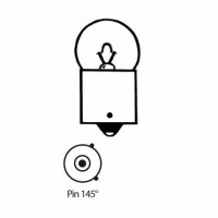 Kugellampe | 12V | 23W | Bay15s | Pin 145°