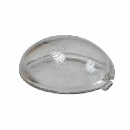 Ersatzglas für Blinker "OVAL" | klar | E-geprüft