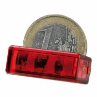 LED Einbaurücklicht "Brick3" | rot