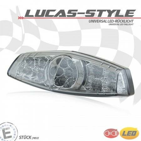LED-Rücklicht "Lucas-Style" | getönt | mit KZB