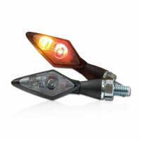 LED-Blinker RL Kombi "Spark" | Alu | schwarz