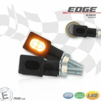 LED-Blinker "Edge" | Alu | schwarz