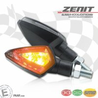 LED-Blinker-RL Kombi "Zenit" | ABS | schwarz