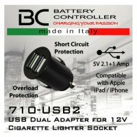 Doppel USB-Adapter "BC" | 12-24V DC | max. 2100 mA