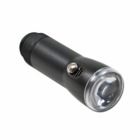 Mini-Power-LED Taschenlampe | 12V/1A | schwarz